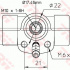 Válec kolové brzdy TRW BWC107