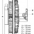 Spojka, větrák chladiče BERU LK001 (0720002001)