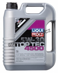 Liqui Moly Top Tec 4500 5W-30 5L + štítek