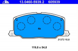 Sada brzdových destiček ATE 13.0460-5939 (AT 605939) - TOYOTA