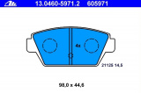 Sada brzdových destiček ATE 13.0460-5971 (AT 605971) - MITSUBISHI