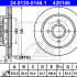 Brzdový kotouč ATE 24.0120-0146 (AT 420146) - FORD