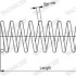 Pružina tlumiče pérování MONROE (MOSP2893, MO SP2893), přední  - RENAULT TWINGO