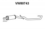 Tlumič pérování MONROE (MOMR960, MO MR960), přední  - VOLVO 340/360 83-07.91