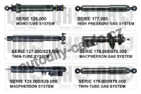 Tlumič pérování MONROE (MOS1225, MO S1225), zadní  - BMW 3 E36 03.98- 316I (1 .6/1.9)/318I/320D/323I/325I/328I