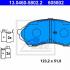 Sada brzdových destiček ATE 13.0460-5802 (AT 605802) - MAZDA