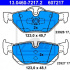 Sada brzdových destiček ATE 13.0460-7217 (AT 607217) - BMW