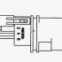 Lambda sonda NGK LZA15-A1 - FIAT