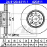 Brzdový kotouč ATE 24.0120-0211 (AT 420211) - OPEL, SUZUKI