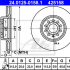 Brzdový kotouč ATE 24.0125-0158 (AT 425158) - AUDI, SEAT, ŠKODA, VW