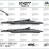 Sada stěračů VALEO Silencio (VA 574277) - 650mm + 650mm