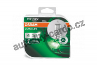 Autožárovky OSRAM Ultra Life H7 55W 12V PX26d Duo (2ks)