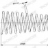 Pružina tlumiče pérování MONROE (MOSP0730, MO SP0730), zadní  - SUBARU LEGACY I