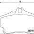 Sada brzdových destiček BREMBO P65008 - PORSCHE