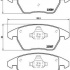 Sada brzdových destiček BREMBO P85075 - AUDI, SEAT, ŠKODA, VW