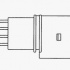 Lambda sonda NGK LZA11-V1 - AUDI