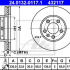Brzdový kotouč ATE 24.0132-0117 (AT 432117) - PORSCHE, VW