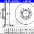 Brzdový kotouč ATE 24.0114-0103 (AT 414103) - FORD
