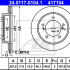 Brzdový kotouč ATE 24.0117-0104 (AT 417104) - SUZUKI