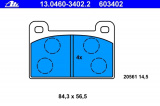 Sada brzdových destiček ATE 13.0460-3402 (AT 603402) - ŠKODA