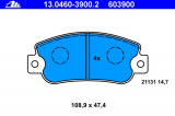 Sada brzdových destiček ATE 13.0460-3900 (AT 603900) - ALFA ROMEO