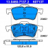 Sada brzdových destiček ATE 13.0460-7137 (AT 607137) - NISSAN, RENAULT
