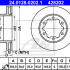 Brzdový kotouč ATE 24.0128-0202 (AT 428202) - MERCEDES-BENZ, VW
