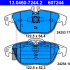 Sada brzdových destiček ATE 13.0460-7244 (AT 607244) - MERCEDES-BENZ