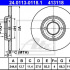 Brzdový kotouč ATE 24.0113-0118 (AT 413118) - FORD
