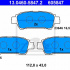 Sada brzdových destiček ATE 13.0460-5847 (AT 605847) - TOYOTA