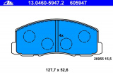 Sada brzdových destiček ATE 13.0460-5947 (AT 605947) - MITSUBISHI