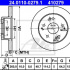 Brzdový kotouč ATE 24.0110-0279 (AT 410279) - HONDA
