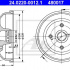 Brzdový buben ATE 24.0220-0012 (AT 480017) - OPEL