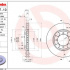 Brzdový kotouč BREMBO 09.5587.10 - HYUNDAI