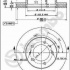 Brzdový kotouč BREMBO 09.5932.10 - NISSAN