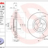 Brzdový kotouč BREMBO 09.9609.24 - CITROËN, PEUGEOT