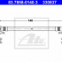 Brzdová hadice ATE 83.7858-0140 (AT 330837) - AUDI, SEAT, ŠKODA, VW