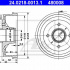 Brzdový buben ATE 24.0218-0013 (AT 480008) - RENAULT