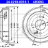 Brzdový buben ATE 24.0218-0018 (AT 480063) - HONDA