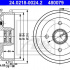 Brzdový buben ATE 24.0218-0024 (AT 480079) - FORD