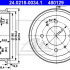 Brzdový buben ATE 24.0218-0034 (AT 480129) - HYUNDAI