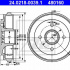 Brzdový buben ATE 24.0218-0039 (AT 480160) - OPEL