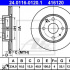 Brzdový kotouč ATE 24.0116-0120 (AT 416120) - DAIHATSU