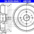 Brzdový buben ATE 24.0220-0045 (AT 480189) - OPEL, SUZUKI