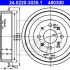 Brzdový buben ATE 24.0220-3035 - OPEL