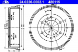 Brzdový buben ATE 24.0226-0002 (AT 480115) - NISSAN