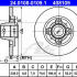 Brzdový kotouč ATE 24.0108-0109 (AT 408109) - RENAULT
