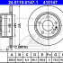 Brzdový kotouč ATE 24.0110-0147 (AT 410147) - BMW