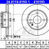 Brzdový kotouč ATE 24.0110-0193 (AT 410193) - FORD