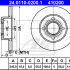 Brzdový kotouč ATE 24.0110-0200 (AT 410200) - AUDI